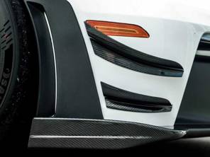 Dry Carbon Fibre Dual-Element Dive Plane Set. Porsche 992.1 GT3 RS 4.0L 2022–24 - SRGT3RSDPPK
