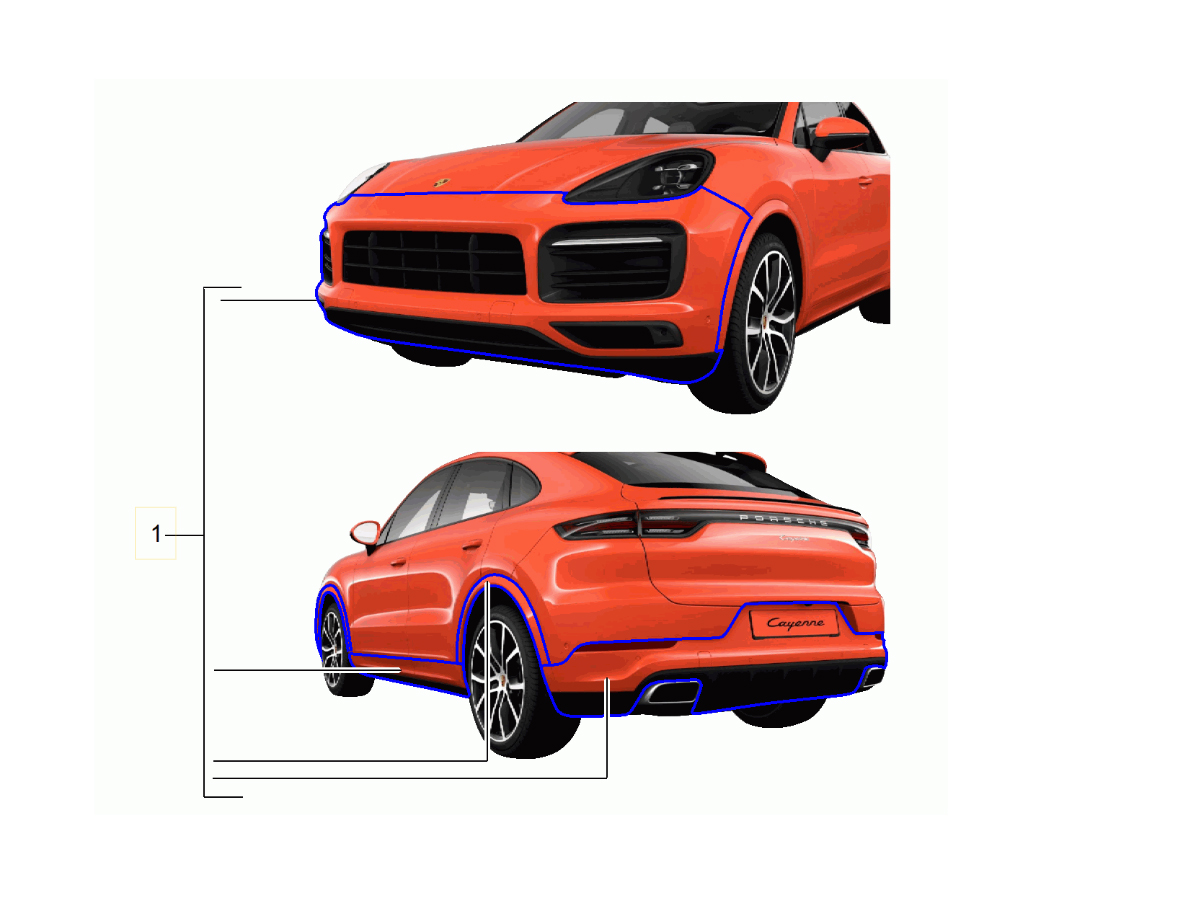 Buy Porsche Cayenne 9YA 20182023 Cayenne Coupe EHybrid V6 3.0L 340Hp