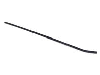 Door sill strip, Black. Porsche 928 - 9285592900570B, 9285592890570B