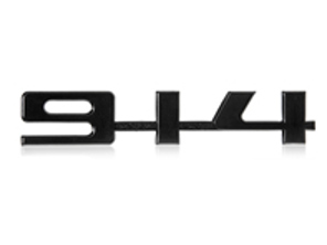 914 logo rear lid badge. Porsche 914 - 91455928711