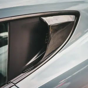 Rear quarter window intake scoop set GT4 RS style - 982853990OK1, 982853989OK1