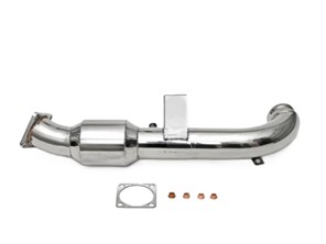 Fabspeed HJS High flow Sport Cat. Porsche 964 Turbo (1990-1994) - 93012306400, 93012306401 - FS.POR.964T.SC