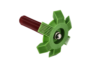 Radiator fin straightener tool.