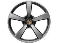 Turbo Exclusive Design front alloy wheel in Platinum Silver Metallic finish 20' 9.5J ET44 PCD 5/130 - 992601025AJOU7