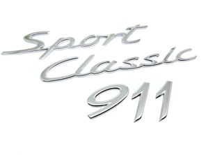 911 Sport Classic - Rear badge for Porsche 997 - 99755998002