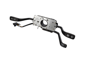 Steering column switch, Black. Inscriptions in German language. Porsche 964 1989 / 968 - 9286133040101C