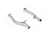Milltek Sports Exhaust Secondary Catalyst Bypass Pipes. Porsche 958 Cayenne S 4.8L V8 (Non Turbo) 2010-14 - 95811302400, 958113024AX, 95811302401, 95811302300, 958113023AX, 95811302301 - SSXPO204