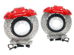 Brake upgrade kit for 997 to 991.1 GT3 Front axle - 9P1615301KSEB, 9P1615302KSEB, 99135142784, 99135142884, 99907331309, 3604109701