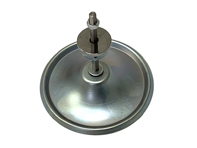 Fresh air valve system complete w/o knob. Porsche 356 PRE-A - 35655031, 64457101102, 356 55 031 A