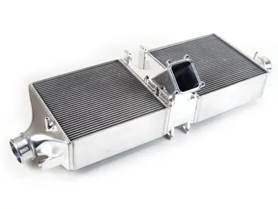 Aluminium intercooler system. Porsche 992 Turbo / Turbo S / 992.2 - 992.145.805.G, 992145805G, 992145805N - 8188