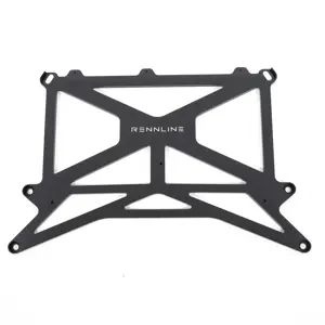 Billet aluminium front suspension x-brace by Rennline LHD. Porsche 95B Macan / 95B.2 Macan / 95B.3 Macan - 8K1399345E