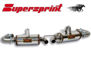 241504 Exhaust Muffler / Silencer Rear RACING. Porsche Boxster 986 2.7L / S 3.2L Supersprint - 241504