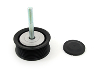Drive belt deflection roller. Porsche 957 / 958 Cayenne / 970 Panamera - 33102001, 95814527601, 7PP145276, 95510211910