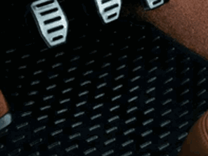 Rubber Floor Mats Porsche 957 Cayenne LHD Cars