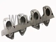 Cast Aluminium Inlet manifold to fit 2 x DCOE carburettors or Alpha Throttle bodies to Porsche 924 2.0 4 cylinder engine - MI9007