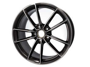 Front 20' Carrera Classic Alloy wheel, in Titanium. Porsche 992.1 Carrera 2020>> - 992601025HOC6, 992601025JOC6, 992601025BCOC6