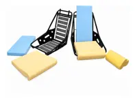 Solitude Seat Frame and Foam Kit, for 3-Point Belts. Porsche 356 1950–65