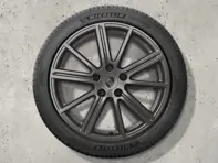 20' Panamera Turbo alloy wheels (in Turbonite) and inter tyres Original Porsche - 976044600C
