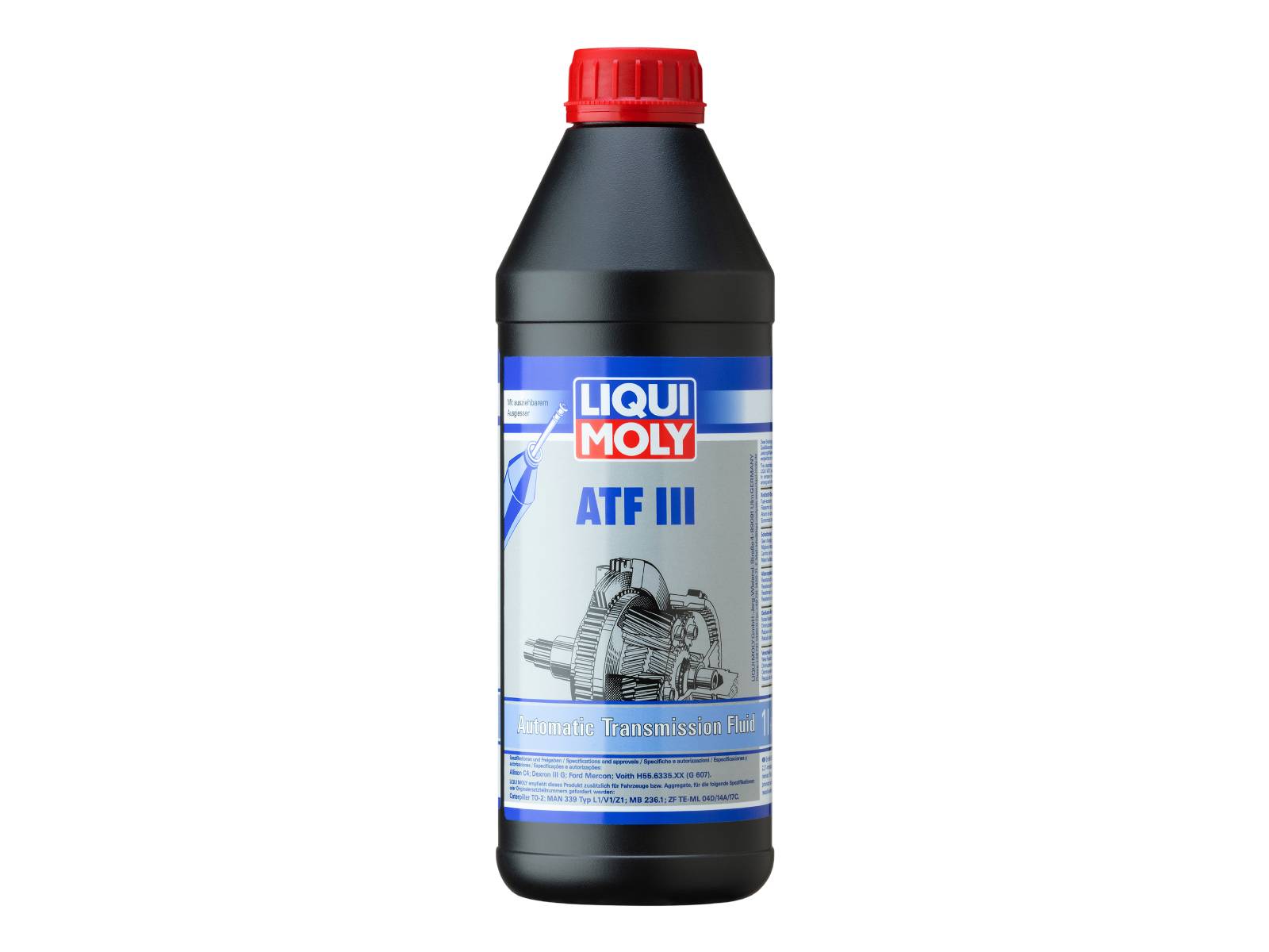 Liqui Moly Top ATF 111 Automatic Transmission Fluid. Porsche 924 / 944 / 928 / 928 - 1058, 1043