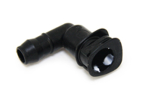 Elbow connector for headlight washers. Porsche 970 Panamera / 95B Macan - 1J0955665E