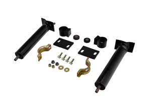 Front bumper metal bracket tubes & fittings. Porsche 911 1974-89 - 91150504503, 91150504501 - PR14002P, 1684151500, 911288