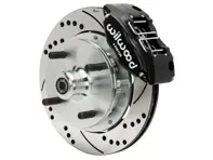 Front brake Powerlite caliper and rotor kit with vented, drilled and slotted discs. Porsche 914/4 1973-76 Wilwood - 477407075, 311615107B, 311615108B - 140-17474-DR, 140-17474-D