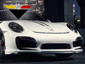 Vorsteiner V-RT Front Bumper & Chin Spoiler for Porsche 991 Turbo - 9110POV