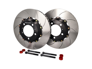 Brake Disc / Rotor Slotted 2-pc FRONT 718 S/GTS  / 991.2 C2/C4/T / 992 C2/C4/T - A1203, A1-203