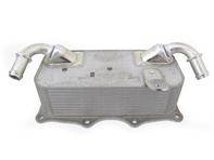 Engine oil heat exchanger. Porsche 958 Cayenne / 970 Panamera - 94810728121, 94810728122