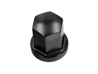 Wheel nuts - Black. Porsche 911 1965-89 / 964 / 993 / 944 / 968 / 928 / 924 - 99918200336
