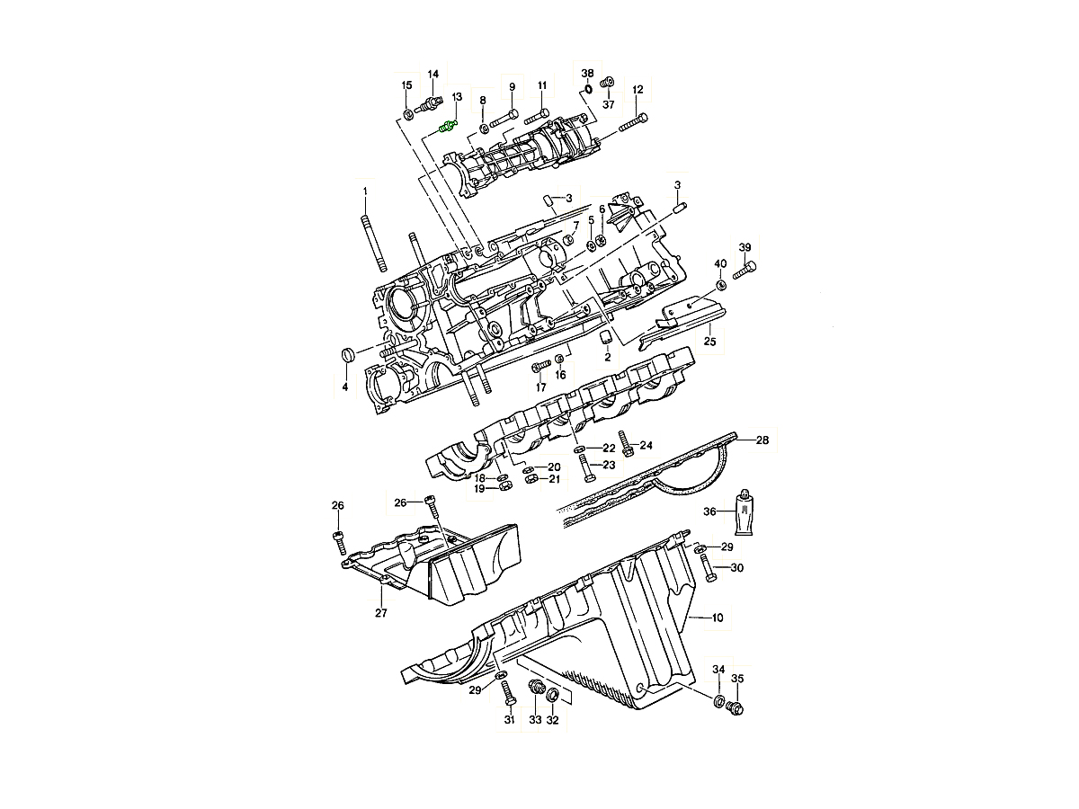 Water Temperature Sensor. Porsche 944 / 944S / 928 / 968 92860620101/