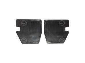 Rubber floor mats rear. Porsche 356 Pre-A / 356A / 356B T5 - 64455112100, 64455112200, 64455112101, 64455112201, 35653808, 35653807, 356 53808, 356 53807 - NLA55112101