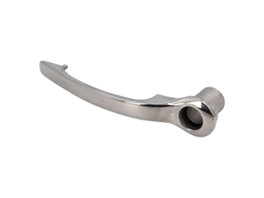 Door handle in Chrome. Porsche 911 1965-68 / 912 - 9800003, 90153106120, 90153106220