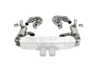CARGRAPHIC GT Sport Exhaust System Backdate With ID45 GT, Heating, No Valves, For GT3 Silencer. Porsche 964 Carrera 2/4/RS - 96411104504, 96411104605, 96411104502, 96421103905, 96421103932, 96421104004, 997111027A1