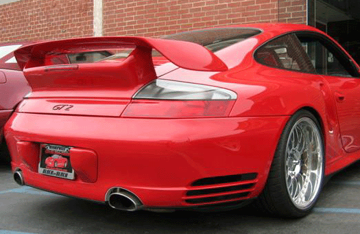 Rear Spoiler/Aerofoil GT2 Porsche 996 Turbo / GT2 - SPOILERKIT01 ...