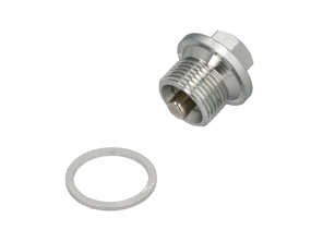 Magnetic oil drain plug, M20 X1.5. Porsche 911 / 964 / 993 / 996 turbo / 996 GT3 / 924S / 944 / 968 / 928 - 94410719701, 94410719711, 94410719702 - M20 X1.5