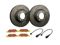 FRONT Sports Brake Disc and Pads Set. Porsche 991.2 Carrera 2 / Carrera 4 - 992615301, 99635140902, 99635140903, 99635140904, 99635140905, 9P1615301A, 992615302, 99635141002, 99635141003, 99635141004, 99635141005, 9P1615302A