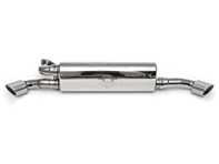 Exhaust Muffler / Silencer Twin Outlets. Porsche 911 1977-89 - 93011102200, 93011102203, 93011104300