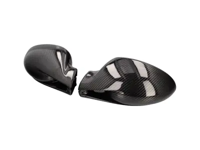 Rennline door mirror cover set, carbon fibre. Porsche 987 / 997 - 99773161900G2L, 99773162000G2L, 99773171900G2L, 99773172000G2L