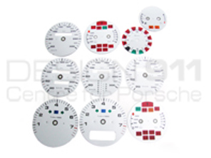 Dial Faces Silver for Porsche 964/993 in KHM - TU641703
