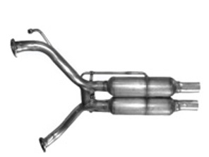 Exhaust catalytic converter. Porsche 928 5.4i GTS 8/91-11/95 - 92811321904 - BM91633