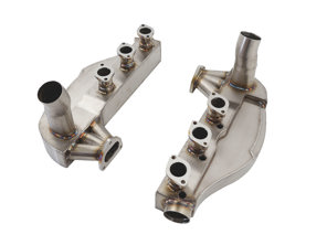 Exhaust heat exchangers, stainless steel. Porsche 911 1984-89 - 93021102901 - 106429