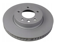 Brake disc rotor, Front. Standard Coat Z. Porsche 955 Cayenne (OE No 95535140141 & 95535140241) - 600.3224.20, 600.3225.20, 95535140141, 95535140241, 09.9867.11, 09.9868.11, 95535140140, 95535140240 - 600.3224.20, 600.3225.20