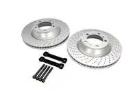 REAR Brake Disc UPGRADE to 350mm Package Porsche 996C4S / 996 Turbo Sebro - 3604109602, 99735240502ABS, 99735240502, 99735240602ABS, 99735240602