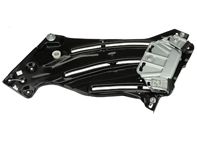 Rear window regulator / lifter without motor. Porsche 996 Cabrio - 9965430150, 9965430160, 99654301506, 99654301606, 99654301504, 99654301604, 99654301506-PRM, 99654301606-PRM - URO-011428, URO-011429