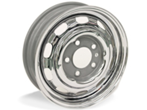 15' 5.5inch ET42 Steel Wheel with Chrome Finish - 90136102220 - SW-8912