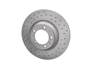 Brake disc rotor SPORT COAT Z, Front. Porsche 9YA Cayenne / Cayenne Hybrid 2018>> Disc size 350mm x 34mm - 460.4504.52, 460.4505.52, 9Y0615301, 9Y0615302, 971615301, 971615302 - 460.4504.52, 460.4505.52