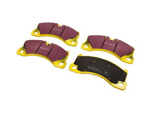 EBC YELLOW Brake Pads 'Fast Road' Front. Porsche 957 Cayenne / 958 Cayenne /  Panamera / Macan / Taycan - 7P0698151, 95535193962, 95835193900, 95535193963, 95535193965, 95835193901, 95835193910, PAA698151 - DP 41835R, DP41835R, DP-41835R