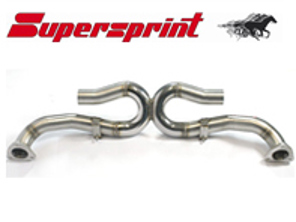Exhaust Muffler Bypass X-Pipe. Porsche 991 (911) 2012>> Supersprint - 247313