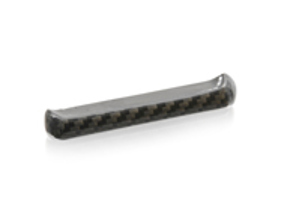 Dashboard cover strip, Centre, Carbon. Porsche 996 LHD - 99655299802